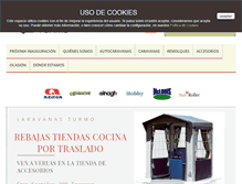 Tablet Screenshot of caravanasturmo.com